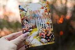 Happy Mother&#039;s Day Card, Floral Printable Greeting Card d8 Product Image 3