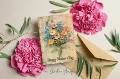 Vintage Florals Mother's Day Card | Mother's Day Printable Product Image 3