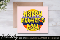 Mothers Day Sublimation PNG Mom Mama T-shirt Mug Card Design Product Image 2