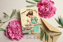 Retro Mother's Day Card | Mother's Day Printable Product Image 3