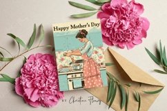 Retro Mother's Day Card | Mother's Day Printable Product Image 3