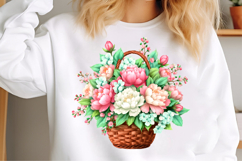 Happy Mothers Day Floral clipart Product Image 3