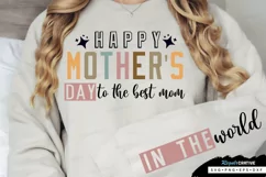Happy Mother's Day Sleeve SVG, Mother's Day SVG Design Product Image 3