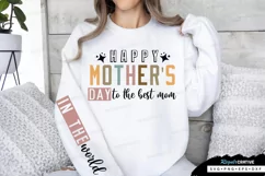 Happy Mother's Day Sleeve SVG, Mother's Day SVG Design Product Image 2