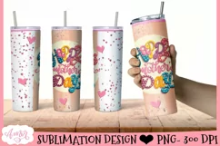 Happy mother's day Tumbler Wrap for Sublimation Product Image 2