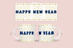 happy new year 2023 coffee glass wrap svg glass mug svg presized for 11oz and 15oz glass ready to cut and sublimation files