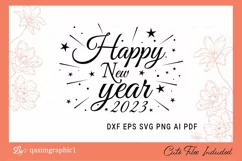 Happy new year 2023 upcoming year