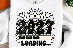 Happy New Year 2027 Loading PNG Product Image 2