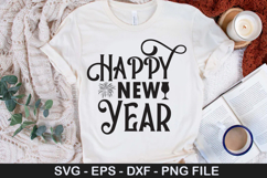 Happy New Year SVG Design - Kiss Me at Midnight Product Image 3