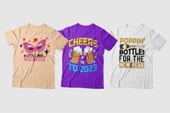 Happy New Year sublimation Design Bundle |Happy New Year svg Product Image 4