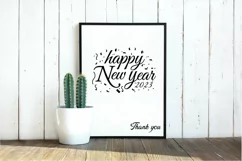 Happy New Year SVG, New Year Shirt SVG Product Image 6