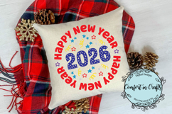 Happy New Year Celebration 2026 SVG and Sublimation design Product Image 2