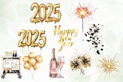 Happy New Year Clipart Product Image 4