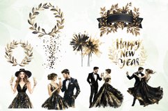 Happy New Year Clipart Product Image 3