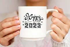 Happy New Year SVG, New Year Shirt SVG Product Image 3