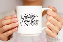 Happy New Year SVG, New Year Shirt SVG Product Image 3