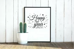 Happy New Year SVG, New Year Shirt SVG Product Image 6