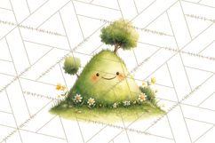 Nature &amp; Outdoors Clip Art PNG, Whimsical Watercolor Clipart Product Image 3