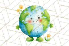 Nature &amp; Outdoors Clip Art PNG, Whimsical Watercolor Clipart Product Image 3