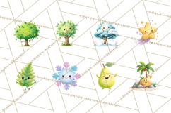 Nature &amp; Outdoors Clip Art PNG, Whimsical Watercolor Clipart Product Image 4