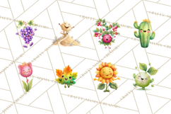 Nature &amp; Outdoors Clip Art PNG, Whimsical Watercolor Clipart Product Image 7