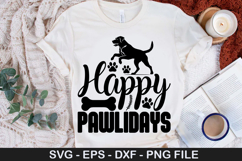 Funny Christmas Dog Saying SVG Design - Don't get your tinse Product Image 5