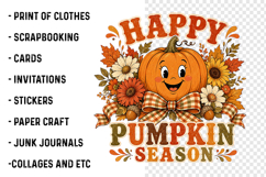 Happy Haunted Fall Png Product Image 3