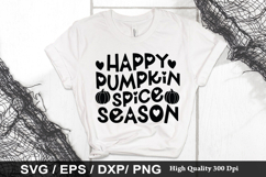 Happy pumpkin spice season SVG - Pumpkin Design Product Image 1