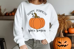 Happy pumpkin spice season SVG, Harvest Season SVG Product Image 2