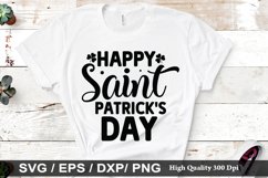 Happy Saint Patrick&#039;s Day SVG - St. Patrick&#039;s Design Product Image 1