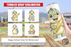 Happy School Dino Pal Tumbler Product Image 1