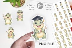 Happy School Dino Pal Sticker Product Image 1