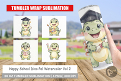 Happy School Dino Pal Tumbler Product Image 1