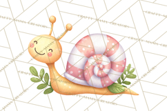 Happy Spring Icons Clipart, Cute Kawaii Flowers Animals Product Image 4