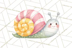 Happy Spring Icons Clipart, Cute Kawaii Flowers Animals Product Image 4