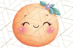 Happy Spring Icons Clipart, Cute Kawaii Flowers Animals Product Image 3