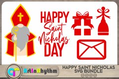 Happy Saint Nicholas Day SVG Bundle - 5 Designs Product Image 1