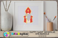 Happy Saint Nicholas Day SVG Bundle - 5 Designs Product Image 2