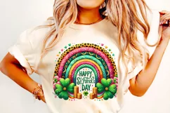 St Patrick's Day Rainbow PNG, Lucky Day PNG, Shamrock PNG Product Image 2
