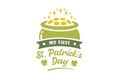 Happy St Patrick's Day SVG Cut File Product Image 1