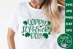 Happy St. Patrick&#039;s Day | St Patrick&#039;s Day Svg File Product Image 1