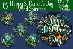 Happy St Patrick&#039;s Day Wind Spinner BUNDLE, Irish Spinners Product Image 2