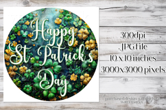 Happy St Patrick&#039;s Day Spinner, Sublimation Wind Spinner w4 Product Image 4