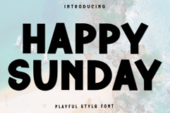 Happy Sunday Product Image 1