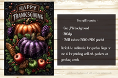 Happy Thanksgiving Garden Flag, Vintage Thanksgiving Flag 42 Product Image 2