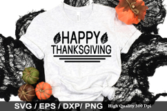 Happy thanksgiving SVG - Thanksgiving Design Product Image 1