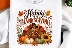Autumn Sublimation, Fall Sublimation, Pumpkin Autumn PNG Product Image 4