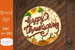 thanksgiving door hanger desgin