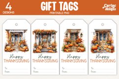 Happy Thanksgiving Printable Tags