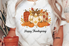 Happy Thanksgiving Pumpkin Png Product Image 2